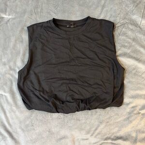 Dynamite Classic Black Sleeveless Tee